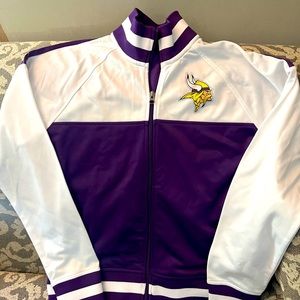 Women's Minnesota Vikings G-III 4Her by Carl Banks White/Purple Face jacket